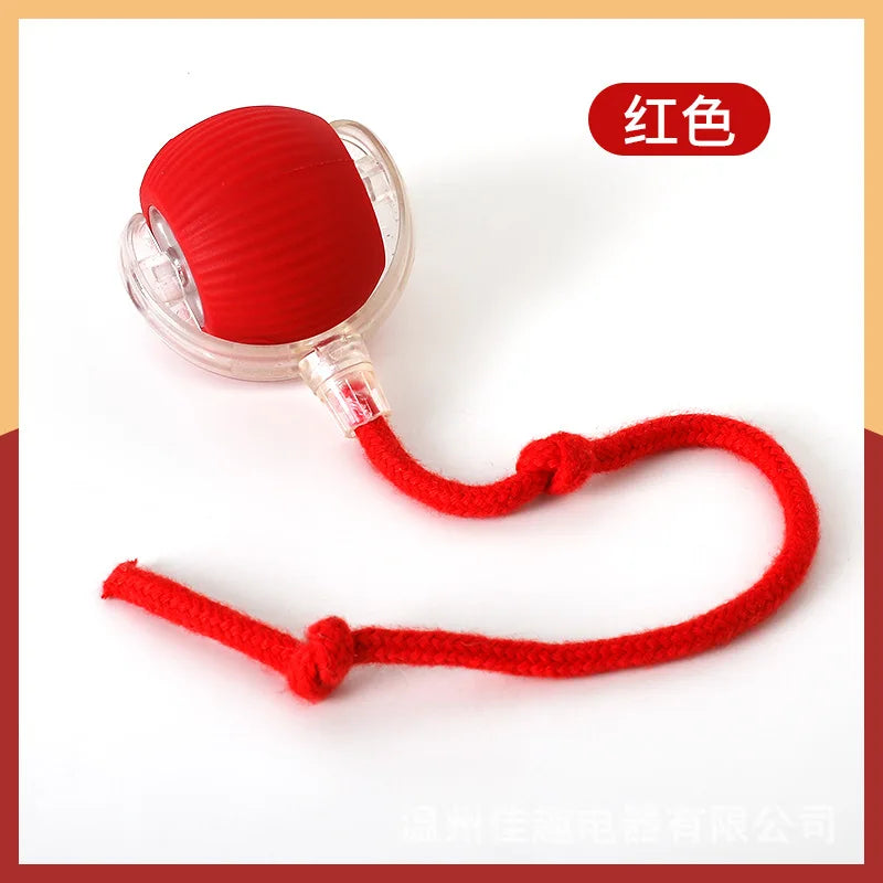 1/2PCS Interactive Cat Toys Ball Auto Electric Rolling Ball Toys for Cats/Kitty Pets Smart Automatic Teaser USB Rechargeable