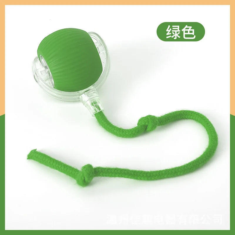 1/2PCS Interactive Cat Toys Ball Auto Electric Rolling Ball Toys for Cats/Kitty Pets Smart Automatic Teaser USB Rechargeable